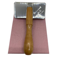 【ワゴンセール】スリッカーブラシ武蔵 ソフトタイプS 犬猫用 プロ用 ステンレス製 日本製 岡野製作所