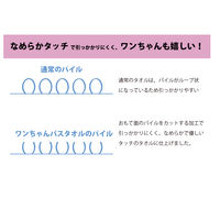着るワンちゃんバスタオル グレー Sサイズ 1枚 プレーリードッグ