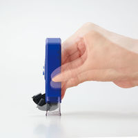 シヤチハタ ワンタッチ式 印鑑ホルダー ハンコ・ベンリ グレー CPHN-A7 1セット（5個）