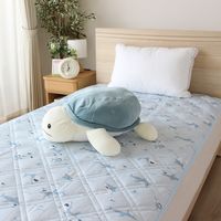 小栗（株） ひんやり冷感クッション　ウミガメ MTP356 3個（直送品）