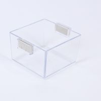 セーフラン安全用品 誤操作防止スイッチカバー(マグネット) 四角型 J2557 1個