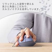 無線（ワイヤレス）マウス シェルパ 静音 抗菌仕様 3ボタン ネイビー M-SH10DBSKNV エレコム 1個