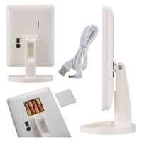 オーム電機 スターメイクミラーHBーMKW033ーW 00-5868 1個