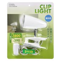 オーム電機 LEDクリップライト LC12S2ーWN 06-0982 1個