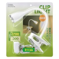 オーム電機 LEDクリップライト LC12L2ーWL 06-0983 1個