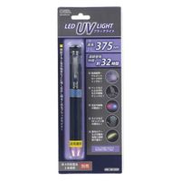 オーム電機 LED UVライト 375/1 08-1039 1個
