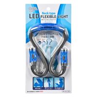 オーム電機 LED首かけライト 電池式 08-1328 1個