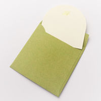 包む 封筒付きカード ミモザと蝶 TC0A7 1セット(5セット)（直送品）