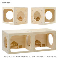 リーフ Tafit ハムスターの木製ハウス 15×12×12cm 273316 1個（直送品）