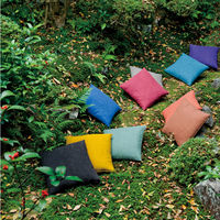 一宮　工夫庵　おぼろ染め　座布団 中綿セット　うぐいす　1セット(4枚入)（直送品）