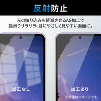 Galaxy A54 5G フィルム 指紋認証対応 アンチグレア 抗菌 PM-G233FLF エレコム 1個