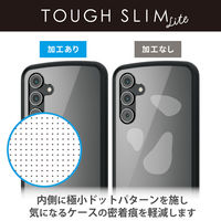 Galaxy A54 5G ケース ハイブリッド 背面クリア ブラック PM-G233TSLFCBK エレコム 1個