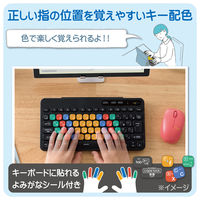 ワイヤレスキーボード Bluetooth 無線 コンパクト キーボード ブラック TK-FS10BMKBK エレコム 1個