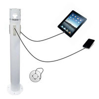 ゼニスアドバン 自立式充電スタンド　安定ベース付き ZA18703 1台（直送品）