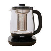 エコデバイス 電気ケトル1.8L SE-EGKT018L-B 1個