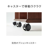 【並行輸入品】朝日木材加工 Scalaシリーズ オーディオラック 幅180cm/ダークブラウン SC-2180DA 1台（直送品）