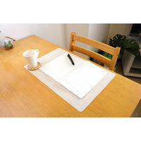 明和グラビア　抗ウイルスランチョンマット　VPM-ムジ　 BE4977932273634　1セット（4枚入）（直送品）