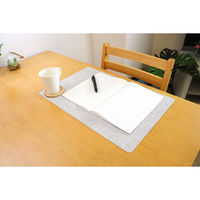 明和グラビア　抗ウイルスランチョンマット　VPM-ムジ　 GY4977932273689　1セット（10枚入）（直送品）