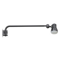 グッド・グッズ LEDアームライト 一体型 電球色/白昼色切替式 黒 LD-K3G 1台