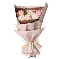 【生花】アデリー フリルブーケ　スイート　１２本 DB-P12 1個（直送品）