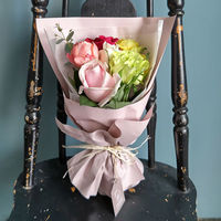 アデリー ホシファームフリルブーケカラフル８本＆ホテルオークラケーキ＆ブラウニー＆クッキー FMF-05B 1個（直送品）