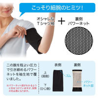 ニーズ こっそり重ね着 二の腕シェイパー 0-24105-006 1個（直送品）