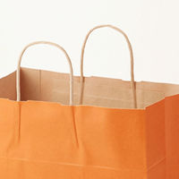 シモジマ 25チャームバッグ 32-4 未晒 オレンジC 003268711 1袋(50枚)