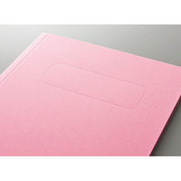 ライオン事務器 カラーポケットホルダー 紙製 2つ折りタイプA4(見開きA3判) PH-54Cバイオレット 11683 1冊