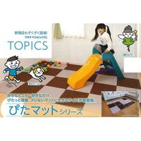 ワタナベ工業 吸着ピタマット ブラウン 45x45cm 4枚 KPL-4512 1個