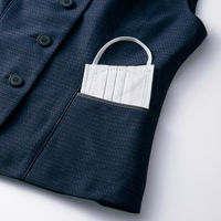 アイトス レディースベスト 41011 グレー 21号 1枚（直送品）