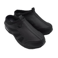 【ナースシューズ/靴】山一 消臭クッションインソールサボシューズ ブラック 24cm YI80 1足