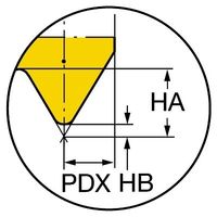 サンドビック コロカットXS チップ 【C】 MATR 3 60-A 1025 1セット(5PC)（直送品）