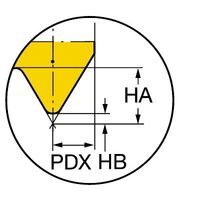 サンドビック コロカットXS チップ 【C】 MATR 3 60-N 1025 1セット(5PC)（直送品）