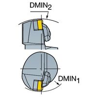 サンドビック TーMaxP カッティングヘッド 【F】 C4-DCLNL-27050-12 1PC（直送品）