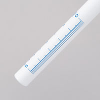 プッシュライト（ペンライト）瞳孔ゲージ付A ホワイト SAS-PL002 1本 オリジナル