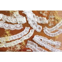 (株) 一　井　商　店 一井商店 ラッセルタックレース 幅2cm 30m巻 ホワイト RF2053-0　長さ30m×2巻セット（直送品）