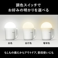 ランタン 多機能強力ランタン（多機能でかランタン）パナソニック BF-BL45M-W （単1形電池 3本使用） 1台
