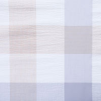 西川 itorie（イトリエ） 綿サッカー掛けふとんカバー（ダブル）ラベンダー 綿100% オーガニックコットン 日本製 洗濯可