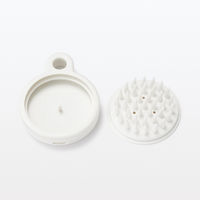 無印良品 ポリプロピレン頭皮ケアブラシ 約7×9×3.5cm 良品計画