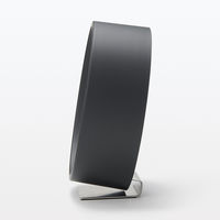 無印良品 アナログ時計 小（スタンド付） ブラック MJ-ACSB2 良品計画