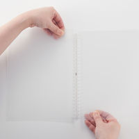 無印良品 リフィルノート 本体 ポリプロピレン表紙 A4 30穴　1セット（6個） 良品計画