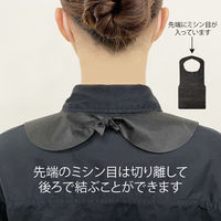 今村紙工 個包装 不織布エプロン 黒 1セット（50枚：10枚入×5袋） オリジナル