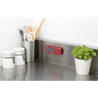 タニタ 抗菌でか見えタイマー TD-431-RD 1個