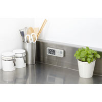 タニタ 抗菌でか見えタイマー TD-431-GY 1個