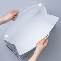 取っ手付き保冷袋 幅 380mm×高さ 330mm×マチ 170mm 1袋（10枚入） オリジナル