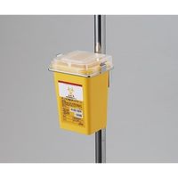 アズワン ディスポ針ボックス 黄色 1L 1個 8-7221-31（直送品）