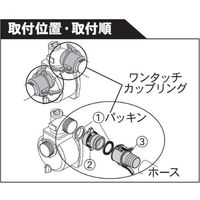 工進　50mmカムロックパッキン　PA-236　1個（直送品）