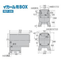 工進 船舶用ウインチ イカール用ボックス REF-330 1台（直送品）