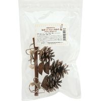 リーフ 小鳥の松ぼっくりとくるみのナチュラルトイ 261917 1個（直送品）