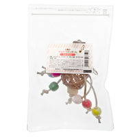 リーフ 小鳥のゆらゆらラタンボール ハンドメイド 色おまかせ 398759 1個（直送品）